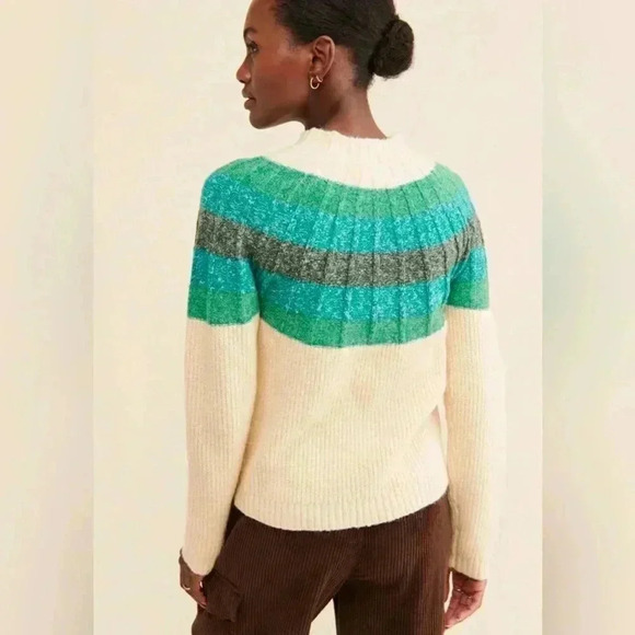 Greylin Megan Striped Sweater XS - Picture 2 of 8